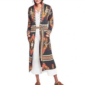 Gorgeous Faherty Paloma Duster Cardigan Large NWT